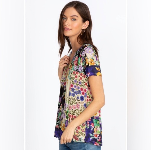 JOHNNY WAZ Sky Flower Shirt - Picture 2 of 6